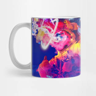 Psychedelic Astro Space Jelly Fish Mug